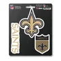 Fan Mats New Orleans Saints 3 Piece Decal Sticker Set