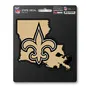 Fan Mats New Orleans Saints Team State Shape Decal Sticker