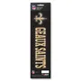 Fan Mats New Orleans Saints 2 Piece Team Slogan Decal Sticker Set