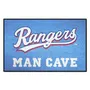 Fan Mats Texas Rangers Man Cave Starter Mat Accent Rug - 19In. X 30In.
